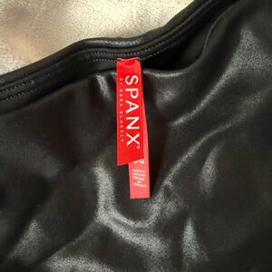 SPANX Black Satin Finish Shapewear